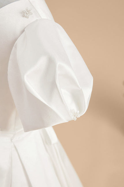 Robe Trapèze Rêve De Satin - gallery 3