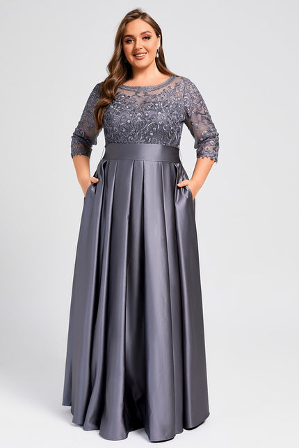 Robe Trapèze Éclat Sophistiqué - gallery 9