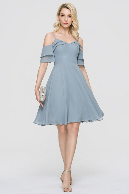 Robe Trapèze Brise Dazur Éthérée - gallery 3
