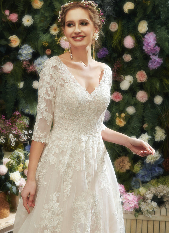 Robe Trapèze Rêve Tulle Élyséen