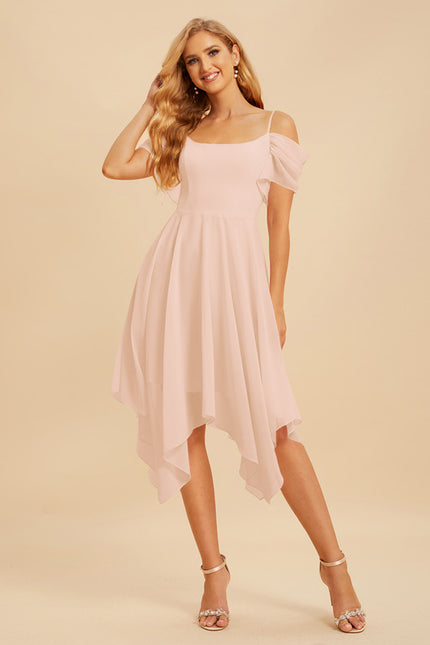 Robe Trapèze Douceur Asymétrique - gallery 1