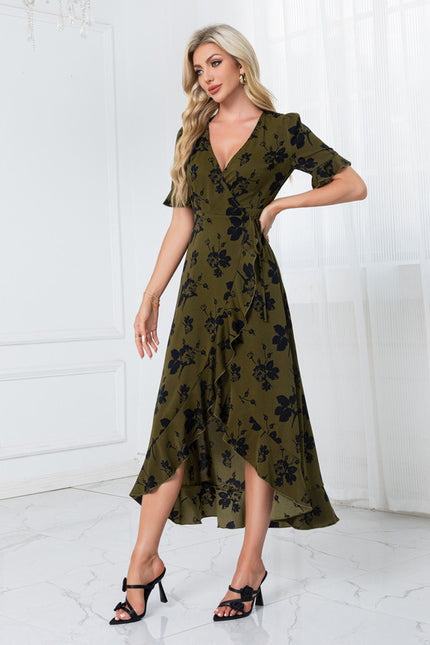 Robe Trapèze Végétale Chic - gallery 3
