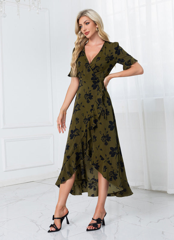 Robe Trapèze Végétale Chic - gallery 3