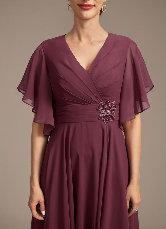 Robe Trapèze Éclat De Vague - gallery 6