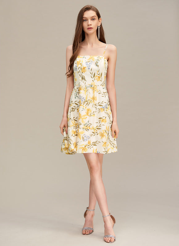Robe Trapèze Éclat Vichy