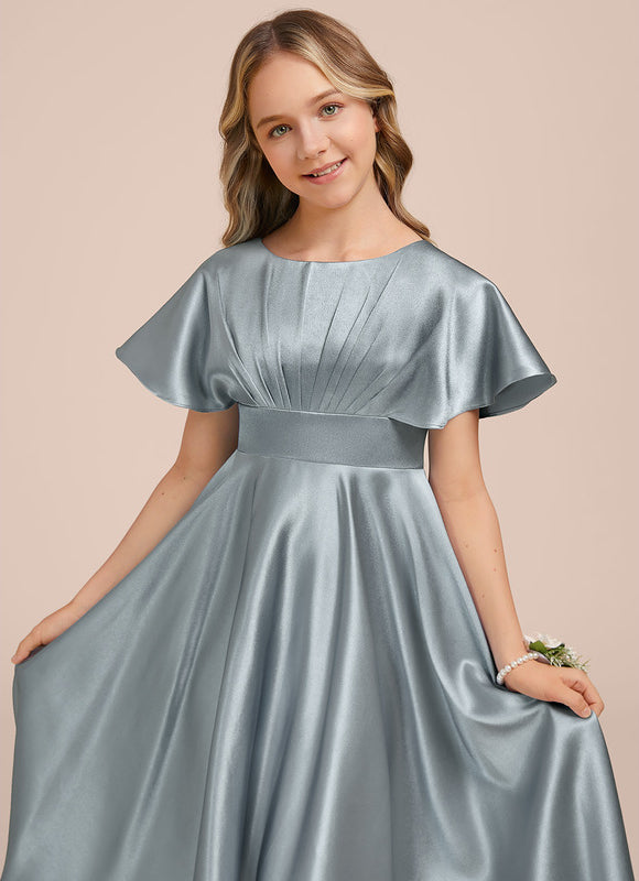 Robe Trapèze Satin Irisé - gallery 4