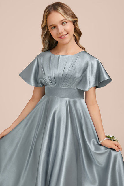 Robe Trapèze Satin Irisé - gallery 4