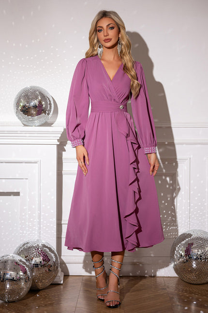 Robe Trapeze Volant