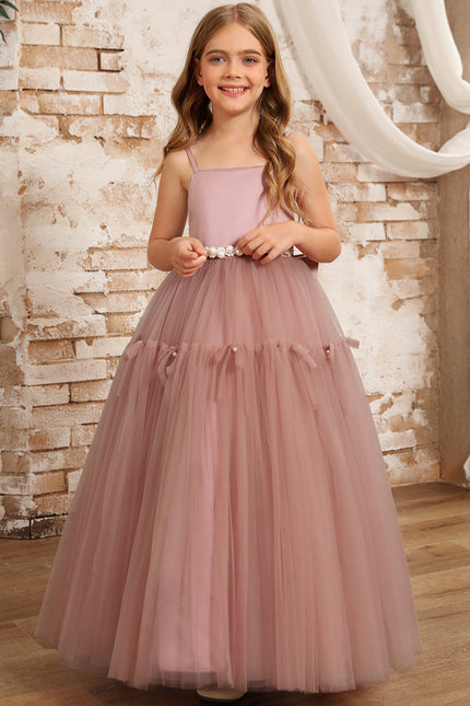 Robe Trapèze Rosée Élégante - gallery 9