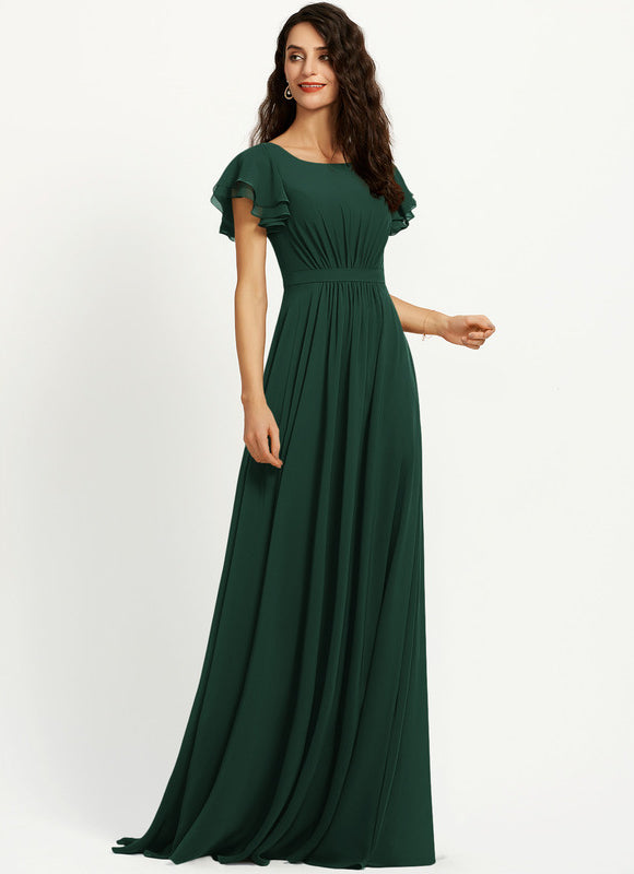 Robe Trapèze Élégance Aquatique