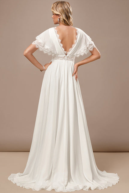 Robe Trapèze Éthérée Satinée - gallery 6