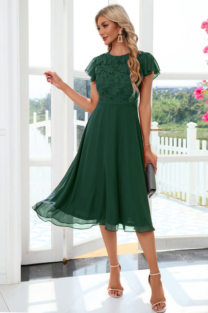 Robe Trapèze Élégance Aérienne - gallery 7