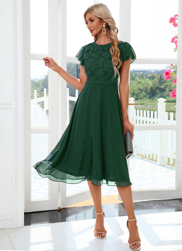 Robe Trapèze Élégance Aérienne - gallery 7
