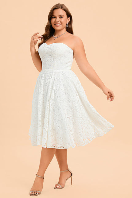 Robe Trapèze Élégance Lace Couture - gallery 6