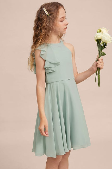 Robe Trapèze Flottante Élégante - gallery 3
