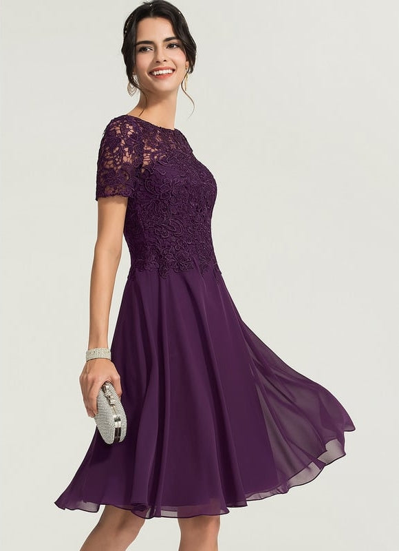 Robe Trapèze Chic Élancée - gallery 5