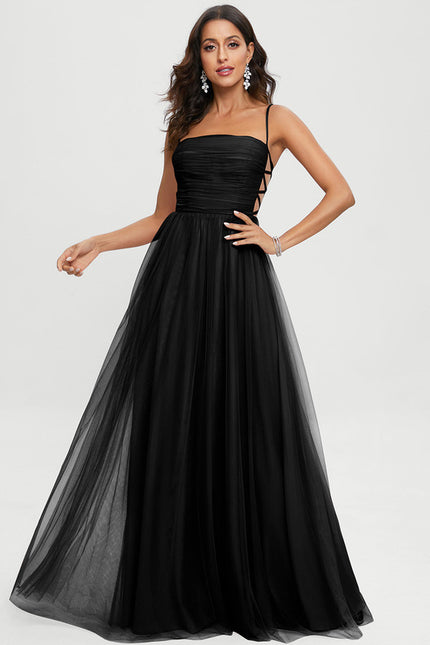 Robe Trapèze Noir Éclipsant - gallery 2
