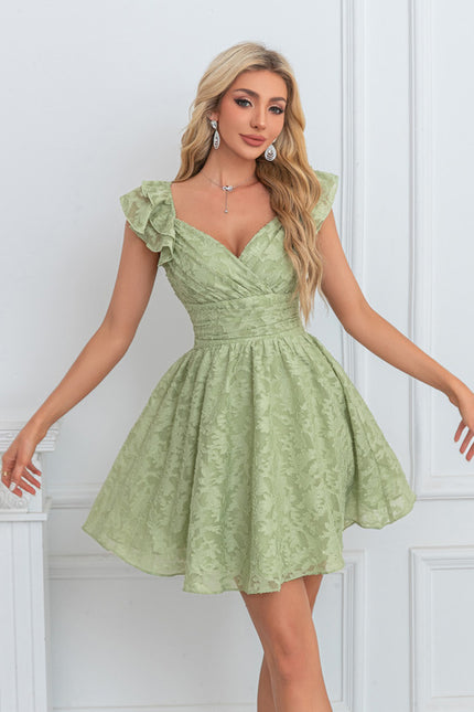 Robe Trapèze Fleur De Soie
