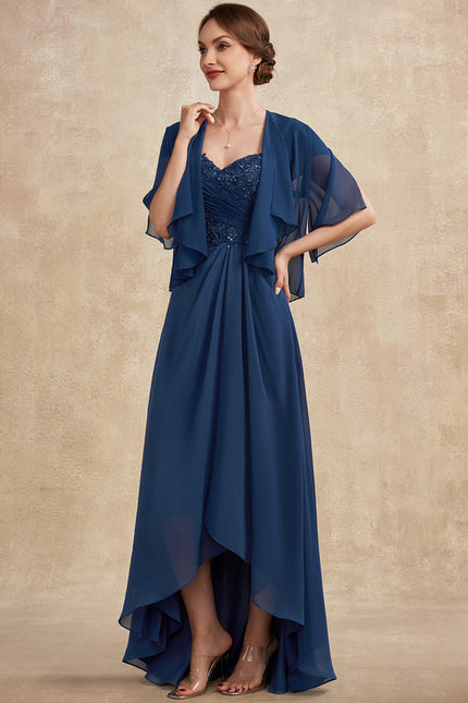 Robe Trapèze Élégance Turquoise Éphémère - gallery 2