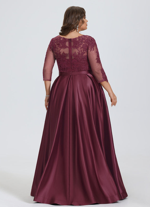 Robe Trapèze Élégance Majestueuse - gallery 5