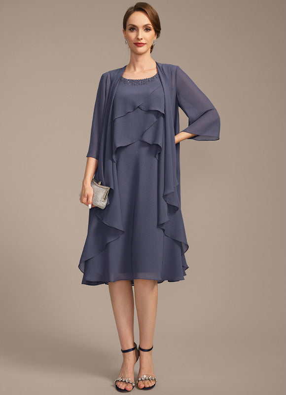 Robe Trapèze Sérénité Mauve - gallery 3