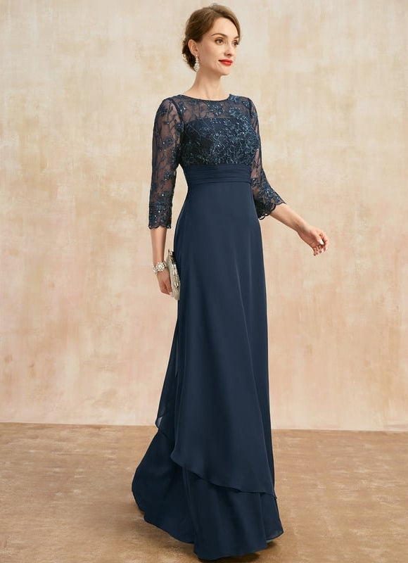 Robe Trapèze Éclatante Opulence - gallery 4