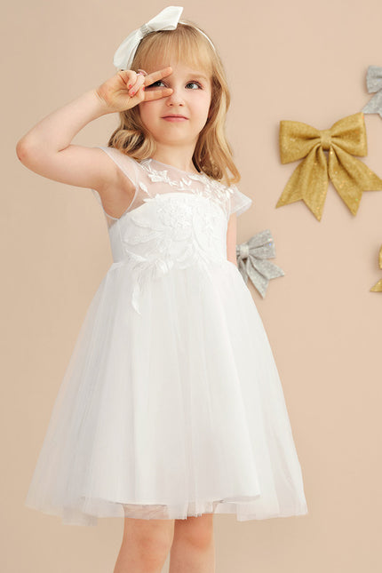 Robe Trapèze Étoile Tulle - gallery 1