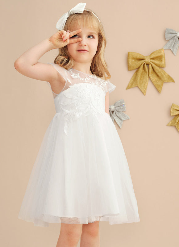 Robe Trapèze Étoile Tulle - gallery 1