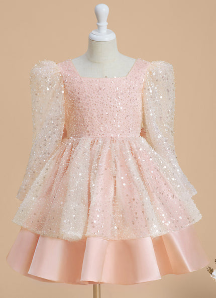 Robe Trapèze Éclat Rosé