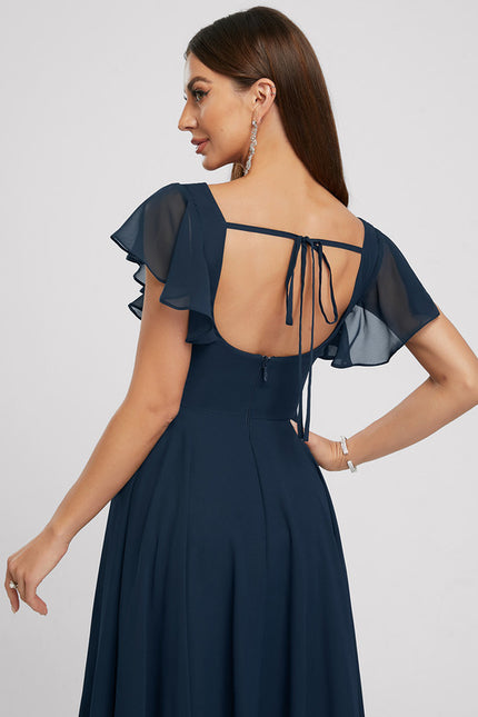 Robe Trapèze Atypique Chiffon - gallery 3