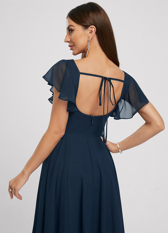 Robe Trapèze Atypique Chiffon - gallery 3