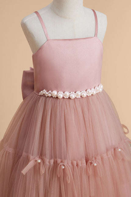 Robe Trapèze Rosée Élégante - gallery 7