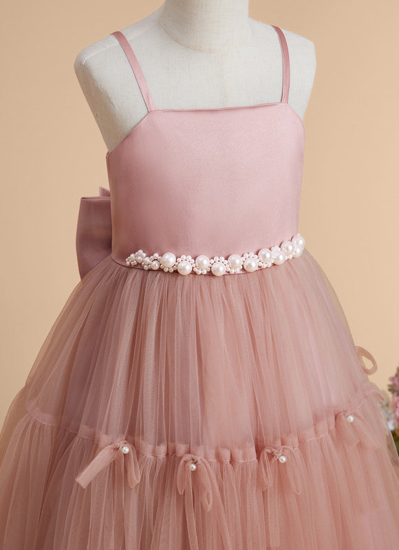 Robe Trapèze Rosée Élégante - gallery 7