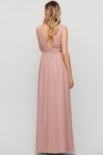 Robe Trapèze Élégante Mousseline - gallery 2