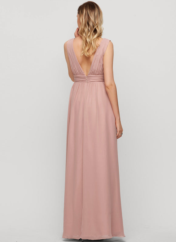 Robe Trapèze Élégante Mousseline - gallery 2