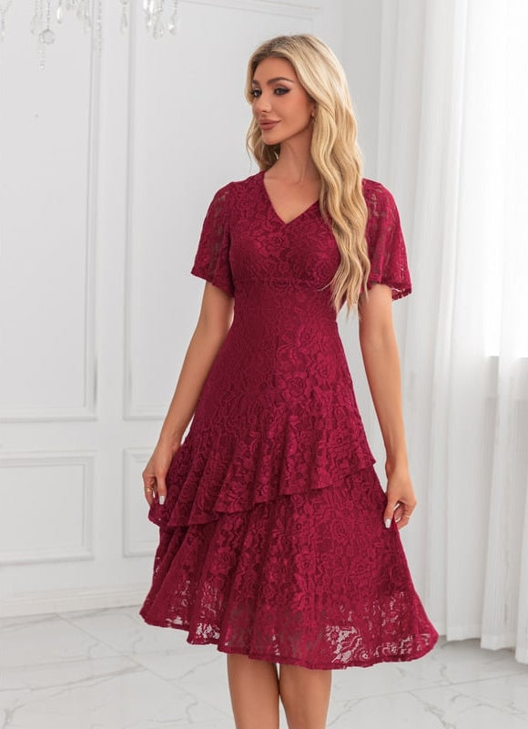 Robe Trapèze Couture Romantique - gallery 3