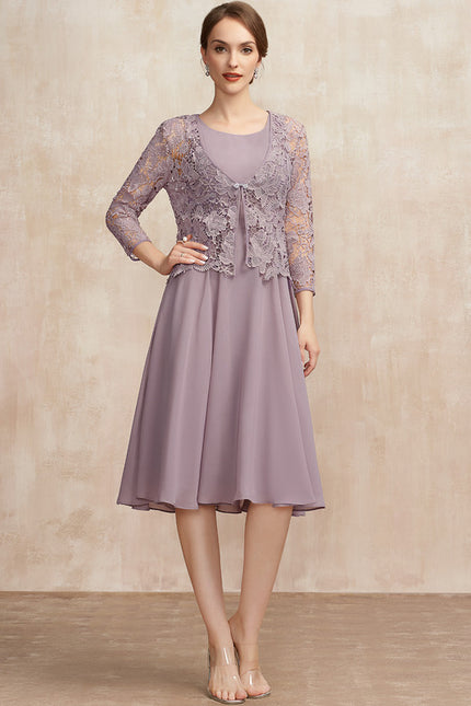 Robe Trapèze Sérénité Lavande - gallery 3