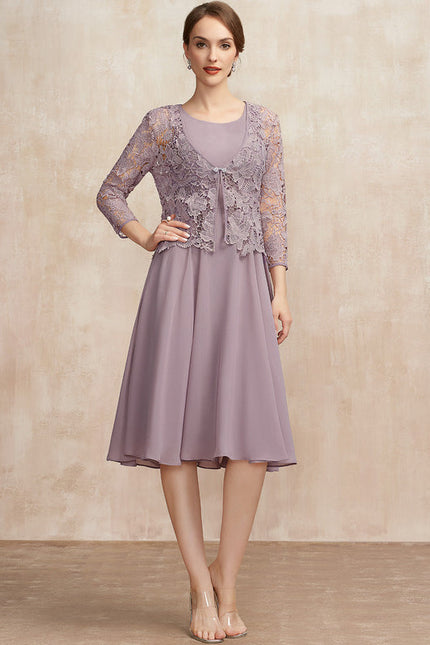 Robe Trapèze Sérénité Lavande - gallery 3