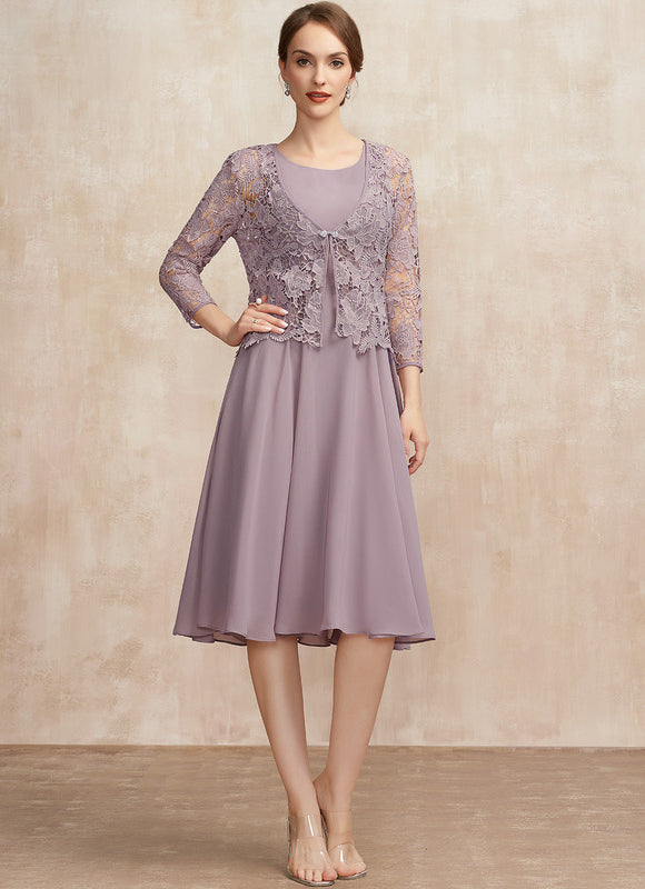 Robe Trapèze Sérénité Lavande - gallery 3