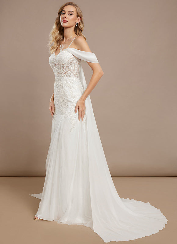 Robe Trapèze Lueur Évanescente - gallery 2