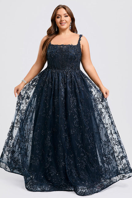 Robe Trapèze Velours Nocturne - gallery 8