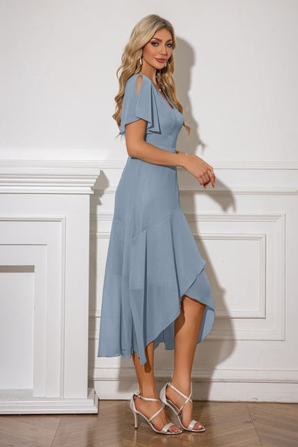 Robe Trapèze Floral Nuit Chic - gallery 9