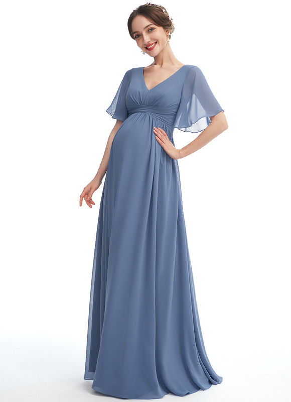 Robe Trapèze Maternité Fluidité