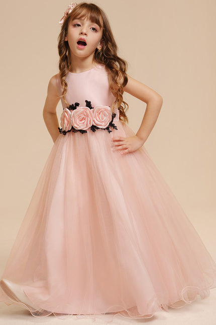 Robe Trapèze Éclat De Pétales - gallery 8