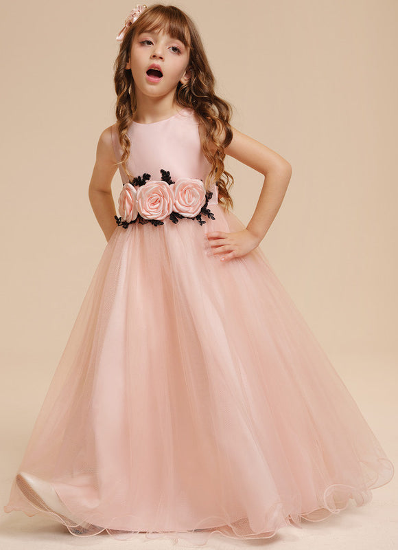 Robe Trapèze Éclat De Pétales - gallery 8
