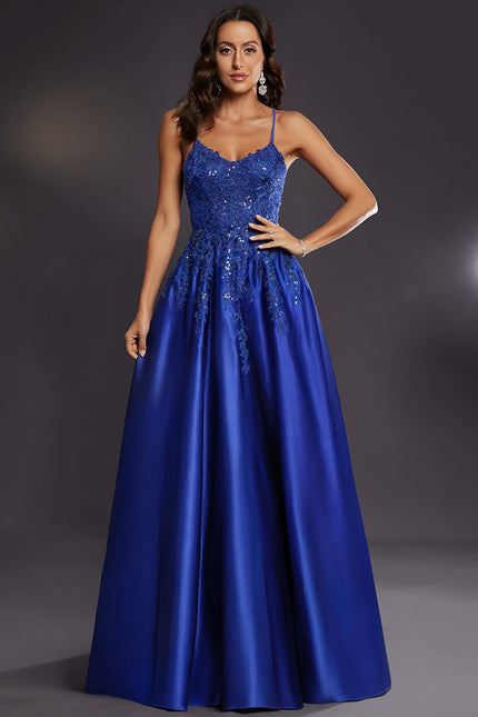 Robe Trapèze Satinée Éblouissante - gallery 4