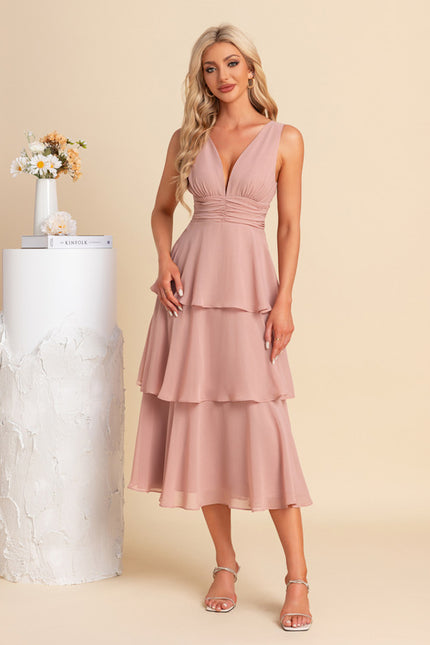Robe Trapèze Chic Olivâtre - gallery 3