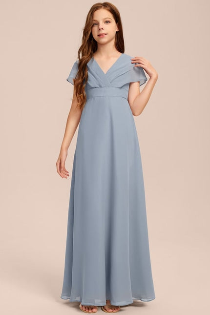 Robe Trapèze Vert Doux Éclat