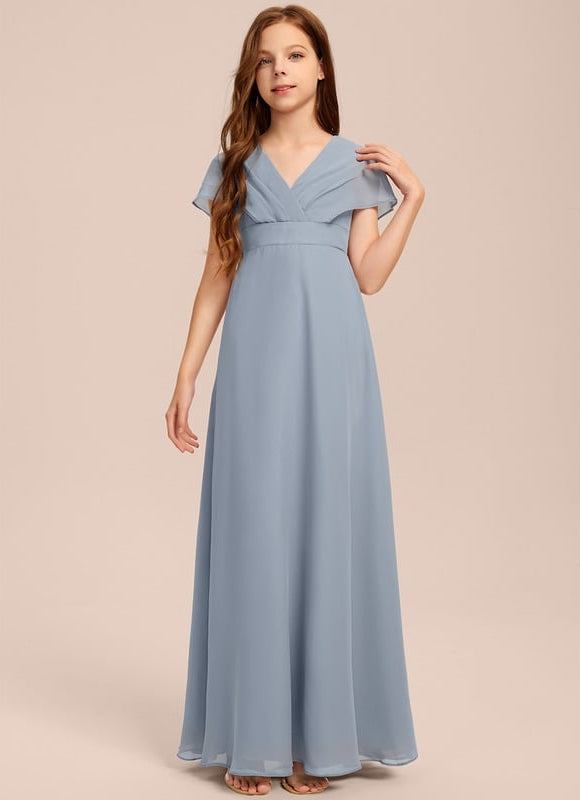 Robe Trapèze Vert Doux Éclat