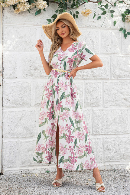 Robe Trapèze Azur Chic